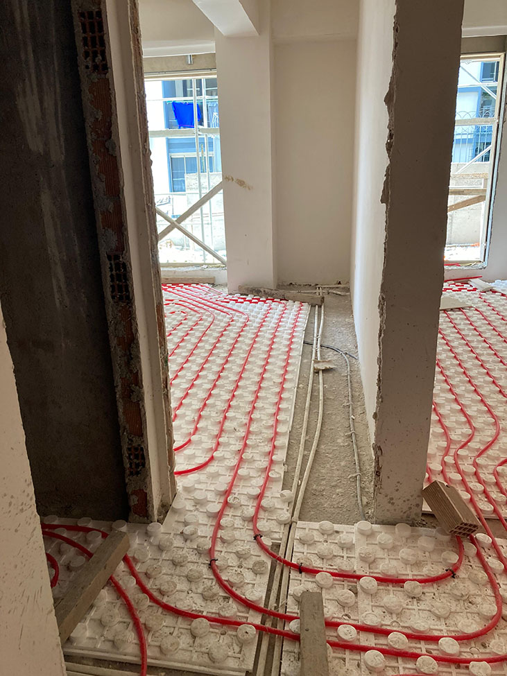 Yasemin Apartmanı | Yerden Isıtma Uygulaması | Bera Mimarlık